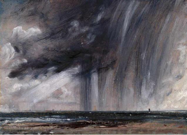 john constable rainstorm over the sea