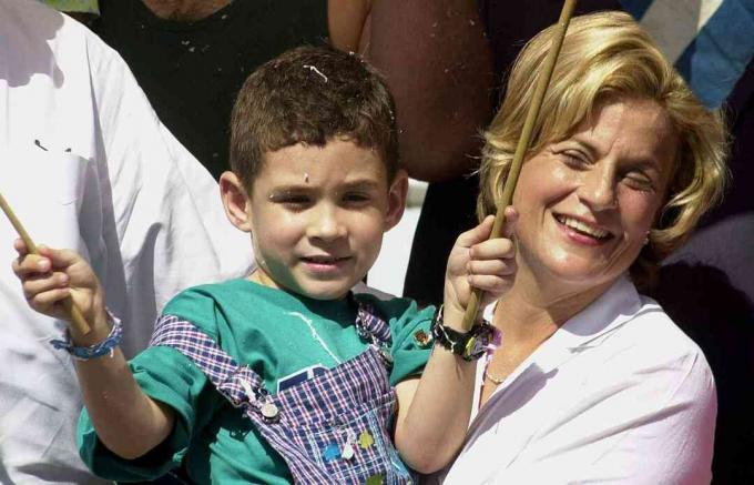 Elián González un pārstāve Ileana Ros-Lehtinen