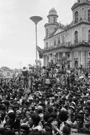 Sandinistas triumfēja Managvā