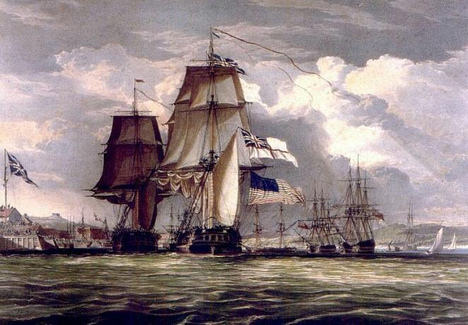 HMS Šenona un USS Chesapeake