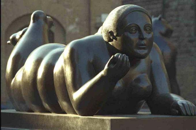 KOLOMBIJAS SKULPTORS FERNANDO BOTERO FLORENCĒ