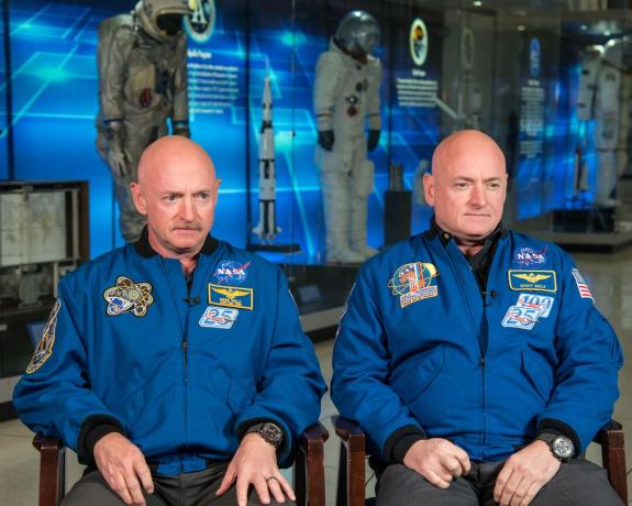 Marks un Skots Kellijs, dvīņi astronauti.