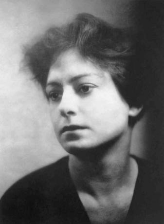 Dorothy Parker melnbaltais portrets