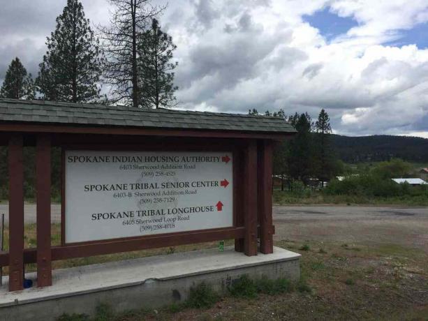Spokane indiāņu rezervāts Wellpinit, Vašingtonā