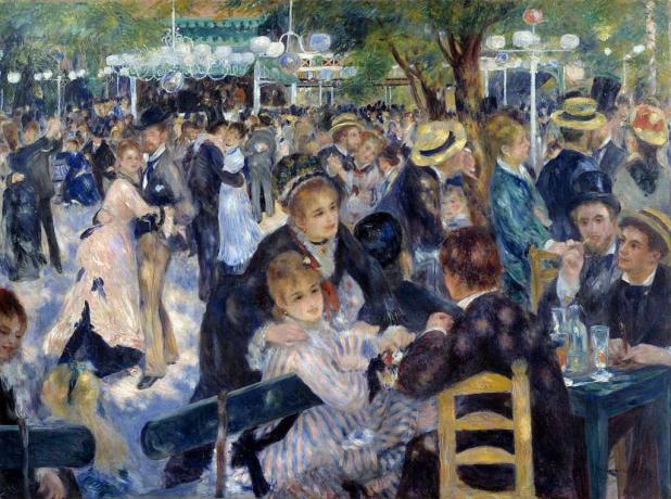 Deja 'Le Moulin de la Galette' - Auguste Renoir