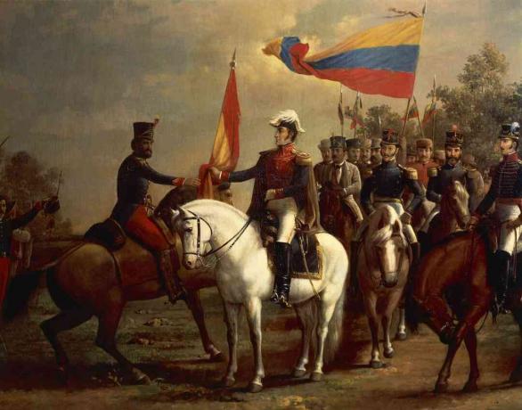 Saimons Bolivārs Latīņamerikas neatkarības karu laikā