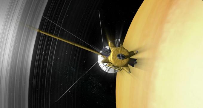 Cassini misija līdz Saturnam