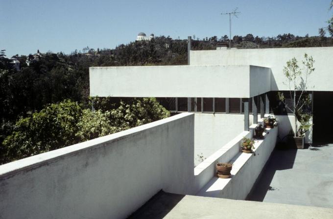 Ričards Neutra projektēja Lovell House, International Style, Losandželosā, Kalifornijā