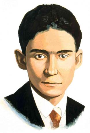 Francs Kafka, čehu romānists, 20. gadsimta sākums.